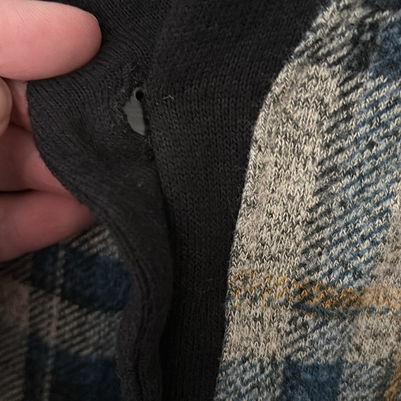 Women’s Maurice’s Plaid Lightweight Button Cardigan, XL - Picture 4 of 6